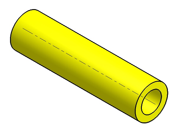 Lisse PRV cylindrique Ø 26 mm