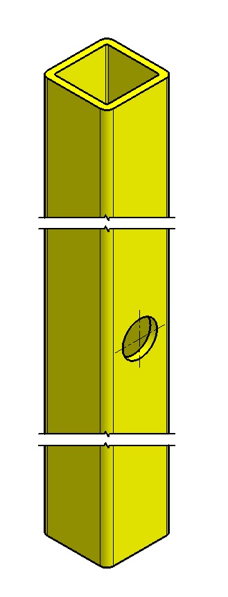 Profilé carrés et rectangles