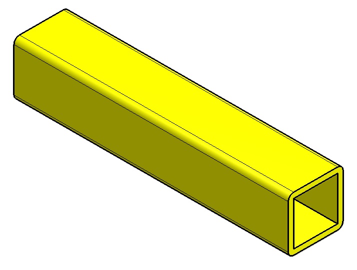 Profilé carrés et rectangles